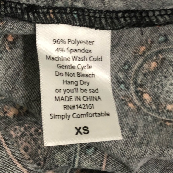 LulaRoe medallion print maxi dress - Picture 8 of 8